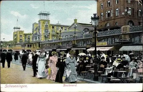 Ak Scheveningen Den Haag Südholland, Boulevard
