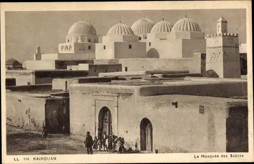 Ak Kairouan Tunesien, la Mosquee des Sabres