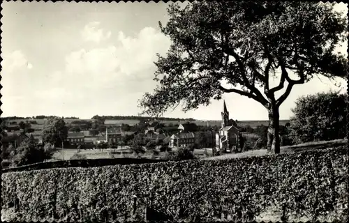 Ak Remersdaal Flandern Limburg, Ortsansicht, Kirche