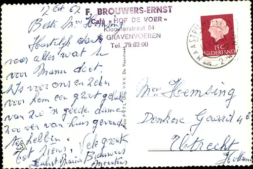 Ak Voeren Flandern Limburg, Voerstreek, Ortsansicht mit Kirche, Kühe auf Weide, Landschaftsmotive