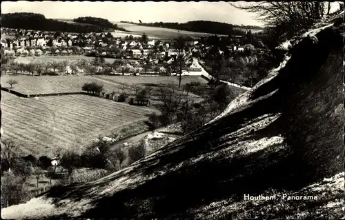 Ak Houthem Limburg Niederlande, Hotel Berg en Dal, Panorama