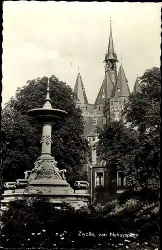 Ak Zwolle Overijssel Niederlande, van Nahuysplein
