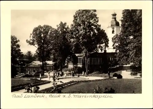 Foto Ak Lądek Zdrój Bad Landeck Schlesien, Marienkapelle