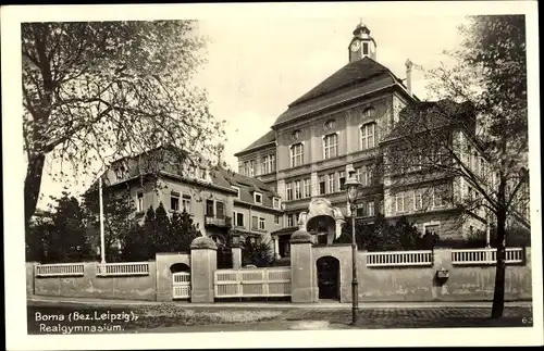 Ak Borna in Sachsen, Realgymnasium