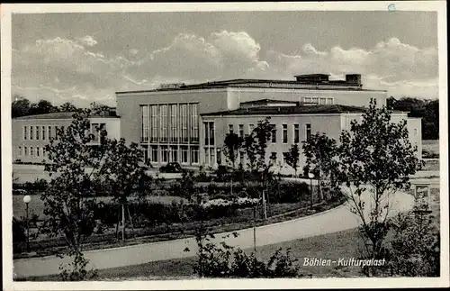 Ak Böhlen in Sachsen, Kulturpalast