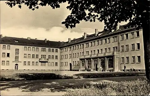 Ak Böhlitz Ehrenberg Leipzig in Sachsen, Neue Wohnhäuser, Rosa Luxemburg Straße, Mittelstraße