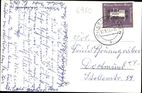 Ak Adelsheim in Baden, Panorama