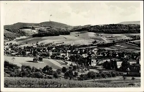 Ak Waldmichelbach Wald Michelbach im Odenwald Hessen, Panorama