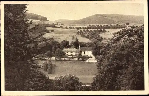Klapp Ak Heidelberg, Abtei Neuburg, Abt Adalberg von Neipperg O.S.B.