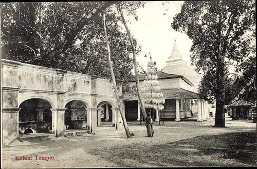 Ak Kelaniya Sri Lanka Ceylon, Kelani Temple