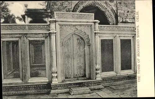 Ak Delhi Indien, The Tomb of Mohamad Shah's