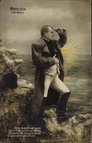Ak Napoleon a Sainte Helene