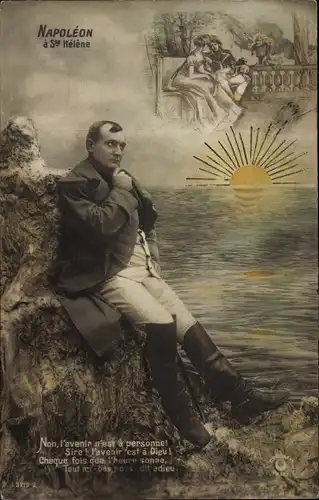 Ak Napoleon a Sainte Helene, Schauspieler