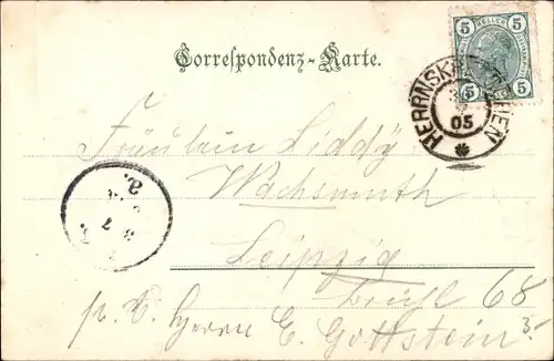 Ak Hřensko Herrnskretschen Elbe Region Aussig, Gesamtansicht