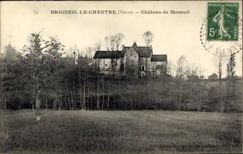 Ak Brigueil le Chantre Vienne, Chateau de Mareuil