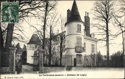 Ak La Ferte sous Jouarre Seine et Marne, Chateau de Lagny