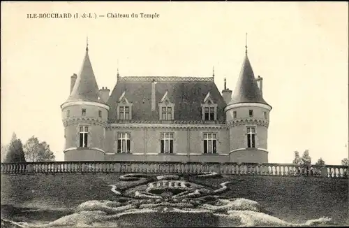 Ak L'Ile Bouchard Indre et Loire, Chateau du Temple