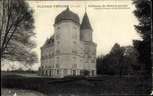 Ak Le Plessis Trévise Val-de-Marne, Chateau de Bois Lacroix