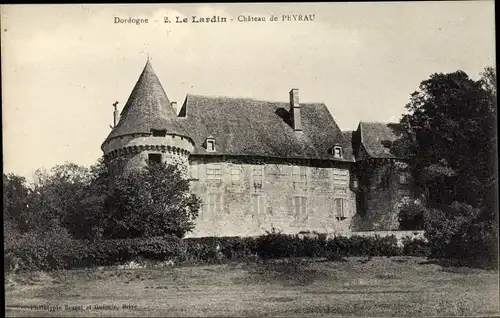 Ak Le Lardin Dordogne, Chateau de Peyrau