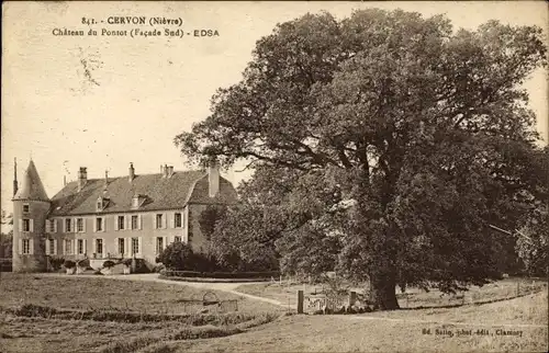 Ak Cervon Nièvre, Chateau du Pontot