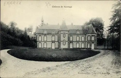 Ak Émancé Yvelines, Chateau de Sauvage