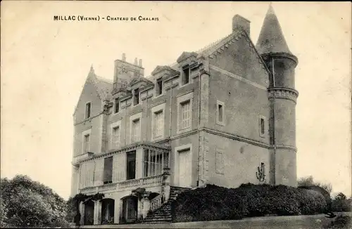 Ak Millac Vienne, Chateau de Chalais