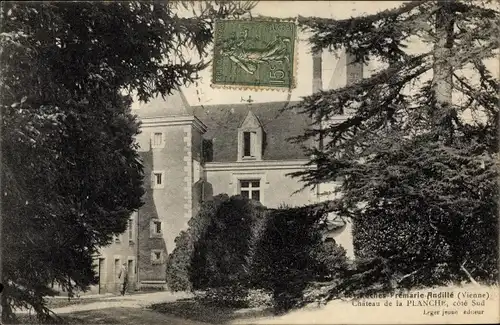Ak Roches Prémarie Andillé Vienne, Chateau de la Planche