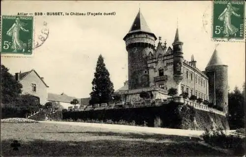 Ak Busset Allier, Le Chateau