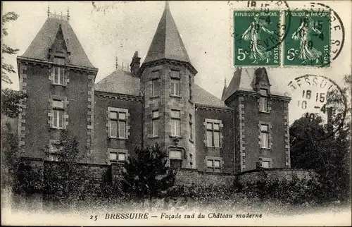 Ak Bressuire Deux Sèvres, Le Chateau