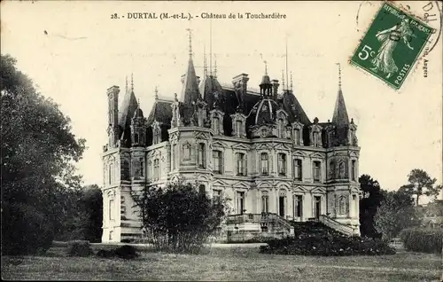 Ak Durtal Maine et Loire, Chateau de la Touchardiere