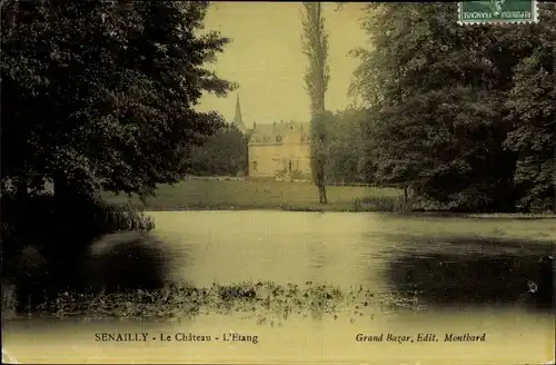 Ak Senailly Côte-d’Or, Le Chateau, L'Etang