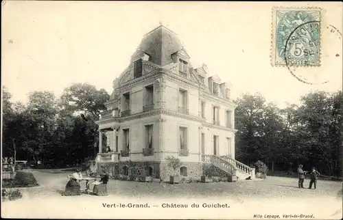 Ak Vert le Grand Essonne, Chateau du Guichet