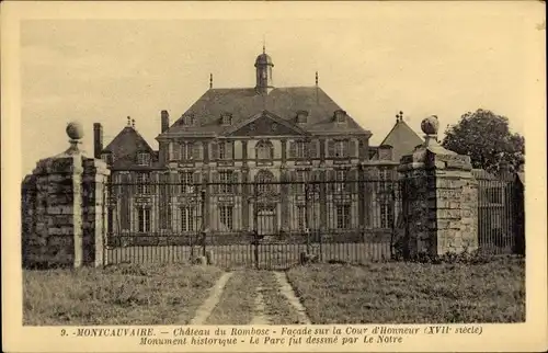 Ak Mont Cauvaire Seine Maritime, Chateau du Rombose