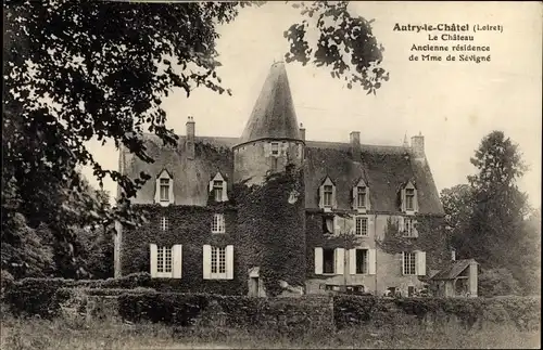 Ak Autry le Châtel Loiret, Le Chateau
