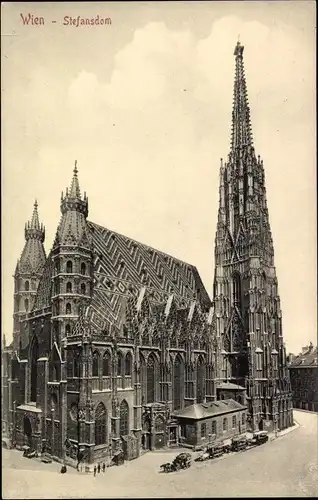 Ak Wien 1 Innere Stadt, Stephansdom