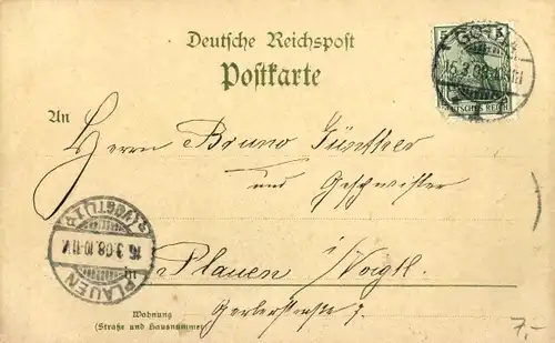 Litho Gotha Thüringen, Totalansicht der Stadt im Jahre 1566, Stadtmauern