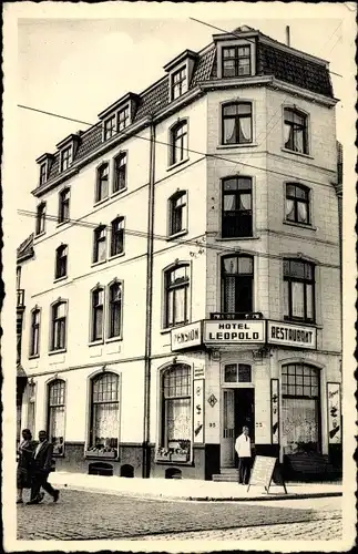 Ak Middelkerke Guitera les Bains Corse du Sud, Hotel Leopold, Oscar Heraly, Jacobeus, Avenue Leopold