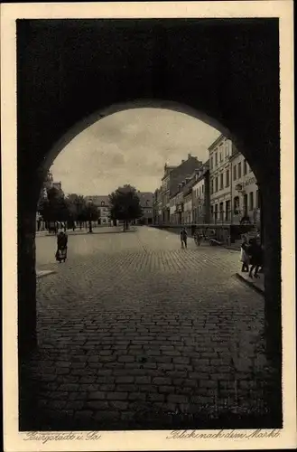 Ak Burgstädt in Sachsen, Markt, Apotheke