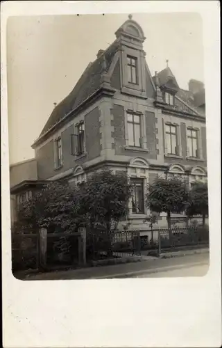 Foto Ak Dresden, Hausansicht, Villa