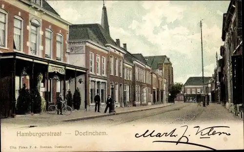 Ak Doetinchem Gelderland, Hamburgerstraat