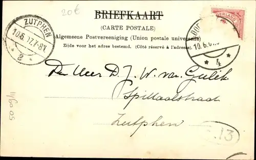 Ak Doetinchem Gelderland, Hamburgerstraat