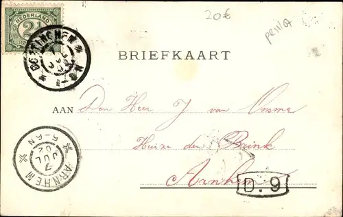 Ak Doetinchem Gelderland, Ruimzicht