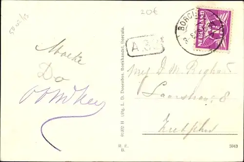 Ak Borculo Gelderland, Spoorstraat