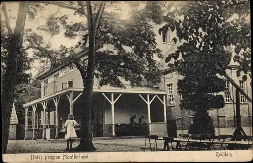 Ak Zeddam Gelderland Niederlande, Hotel pension Montferland