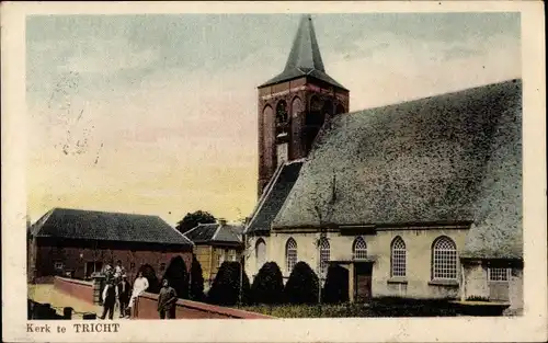 Ak Tricht Gelderland, Kerk