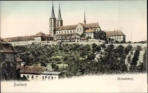 Ak Bamberg in Oberfranken, Michaelsberg, Kirche