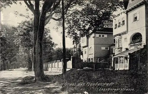 Ak Freudenstadt im Nordschwarzwald, Lossburger Straße