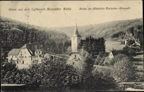 Ak Marxzeller Mühle im Schwarzwald, Teilansicht