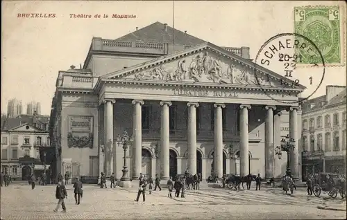 Ak Bruxelles Brüssel, Theatre de la Monnaie