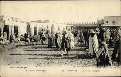 Ak Oujda Marokko, Le Marché indigene